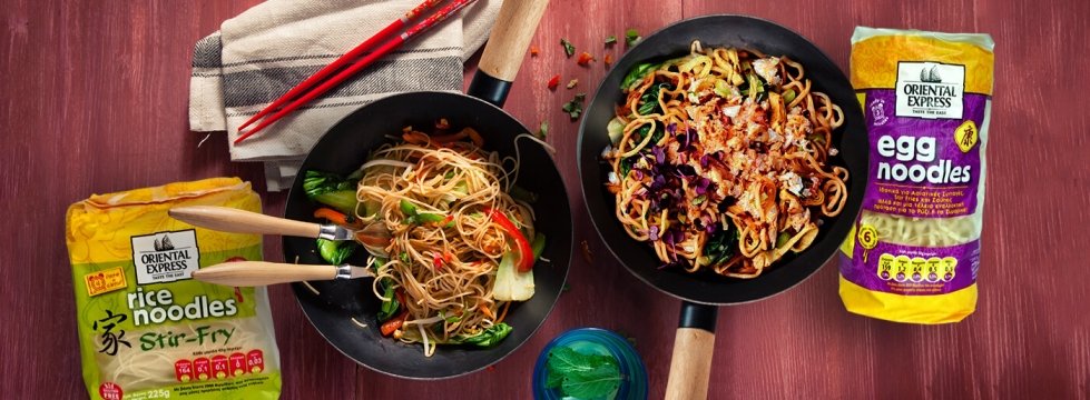 Νούντλς αυγού ή νούντλς ρυζιού; Ιδού η απορία!