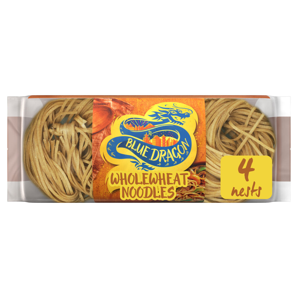 noodles, wheat noodles, νουντλς ολικης, flavour factory, blue dragon, asian, chinese, kineziko fagito, asiatiko, ασιατικο φαγητο