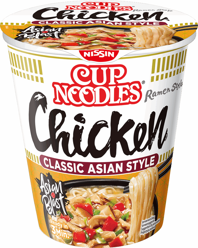 Soba Νουντλς Κλασική Γεύση σε Cup Nissin!