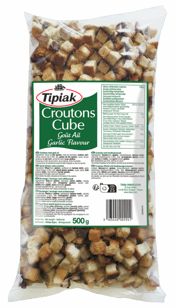 tipiak, crouton, garlic, flavour factory, κρουτον, τιπιακ, κρουτον με σκορδο, garlic
