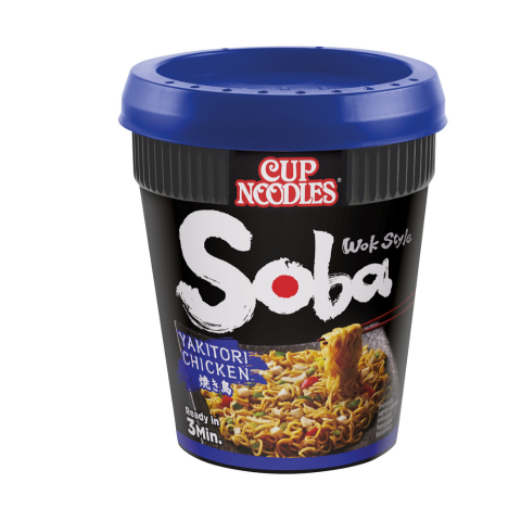 nissin, soba, soba cup, chicken yakitori, κοτοπουλο γιακιτορι, νουντλσ, νουντλς, instant noodles, flavour factory