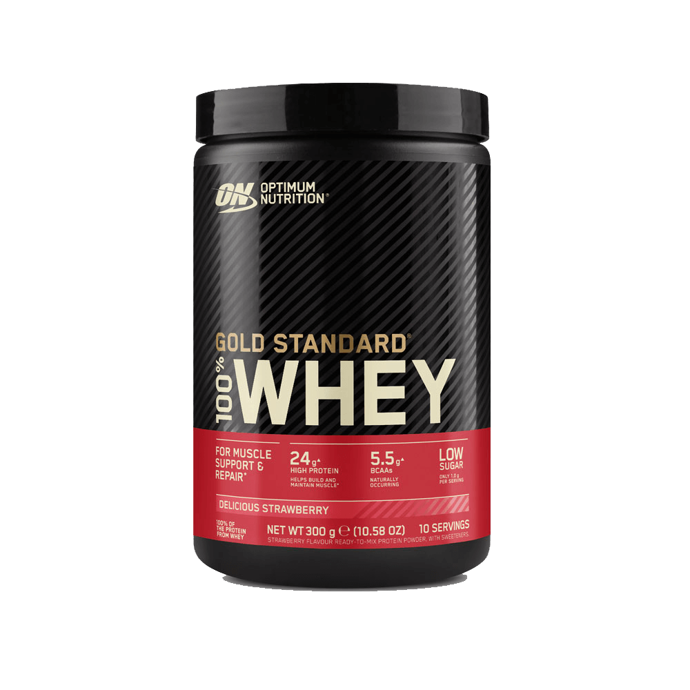 Optimum Nutrition On 100% Whey Gold Standard με Γεύση Φράουλα