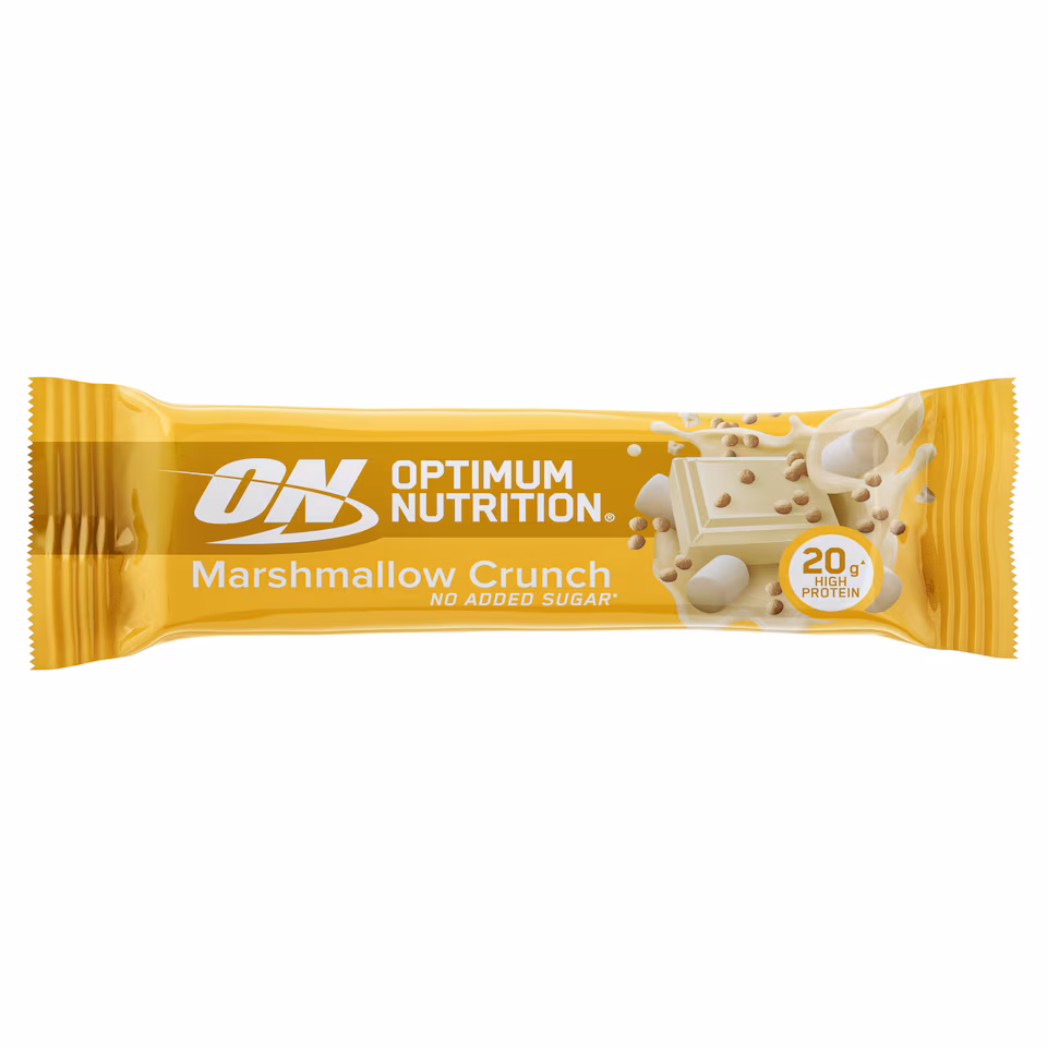 Optimum Nutrition Μπάρα Πρωτεινης ΟΝ με Γεύση Μαρσμέλοου Crunch
