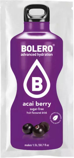 bolero, acai berry, flavour factory, drink, cold, instant drink, tsai, krio tsai, vegan, sugar free, xoris zaxari
