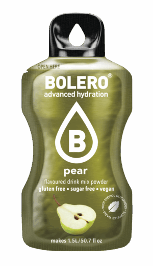 BOLERO ΣΤΙΓΜΙΑΙΟ ΠΟΤΟ ΑΧΛΑΔΙ | BOLERO FLAVOURED DRINK PEAR 9g