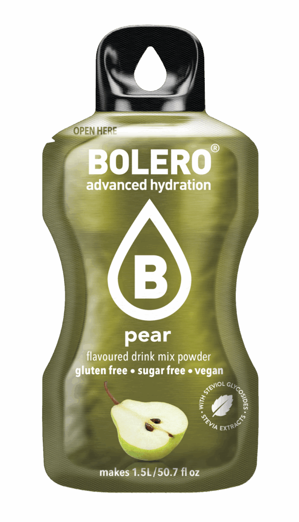 BOLERO ΣΤΙΓΜΙΑΙΟ ΠΟΤΟ ΑΧΛΑΔΙ | BOLERO FLAVOURED DRINK PEAR 9g
