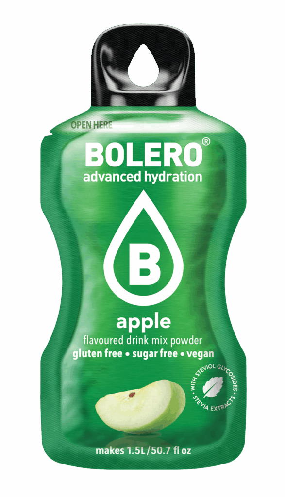 BOLERO ΣΤΙΓΜΙΑΙΟ ΠΟΤΟ ΜΗΛΟ | BOLERO FLAVOURED DRINK APPLE 9g