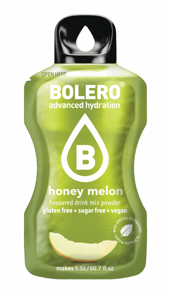 BOLERO ΣΤΙΓΜΙΑΙΟ ΠΟΤΟ ΠΕΠΟΝΙ | BOLERO FLAVOURED DRINK HONEY MELON 9g