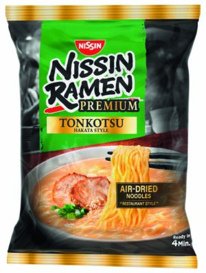 Nissin Ramen Premium Tonkotsu 88,5g | Στιγμιαία Νουντλς με Αυθεντική Ιαπωνική Γεύση