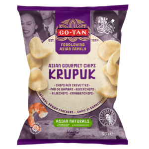 GO-TAN PRAWN CRACKERS 50g