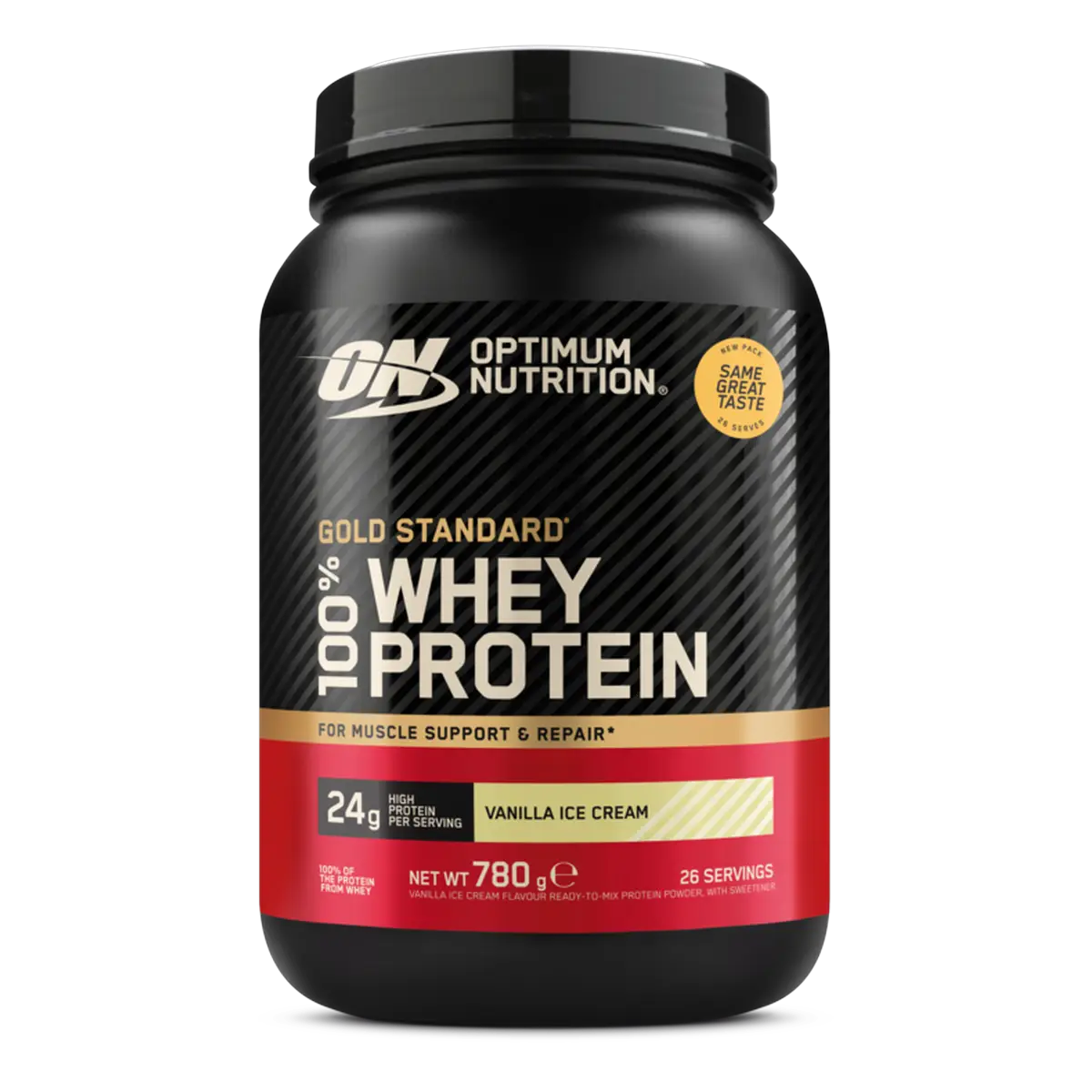 Optimum Nutrition Gold Standard 100% Whey Παγωτό Βανίλια 780 g